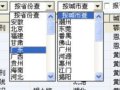 如何快速按省市查询报刊？